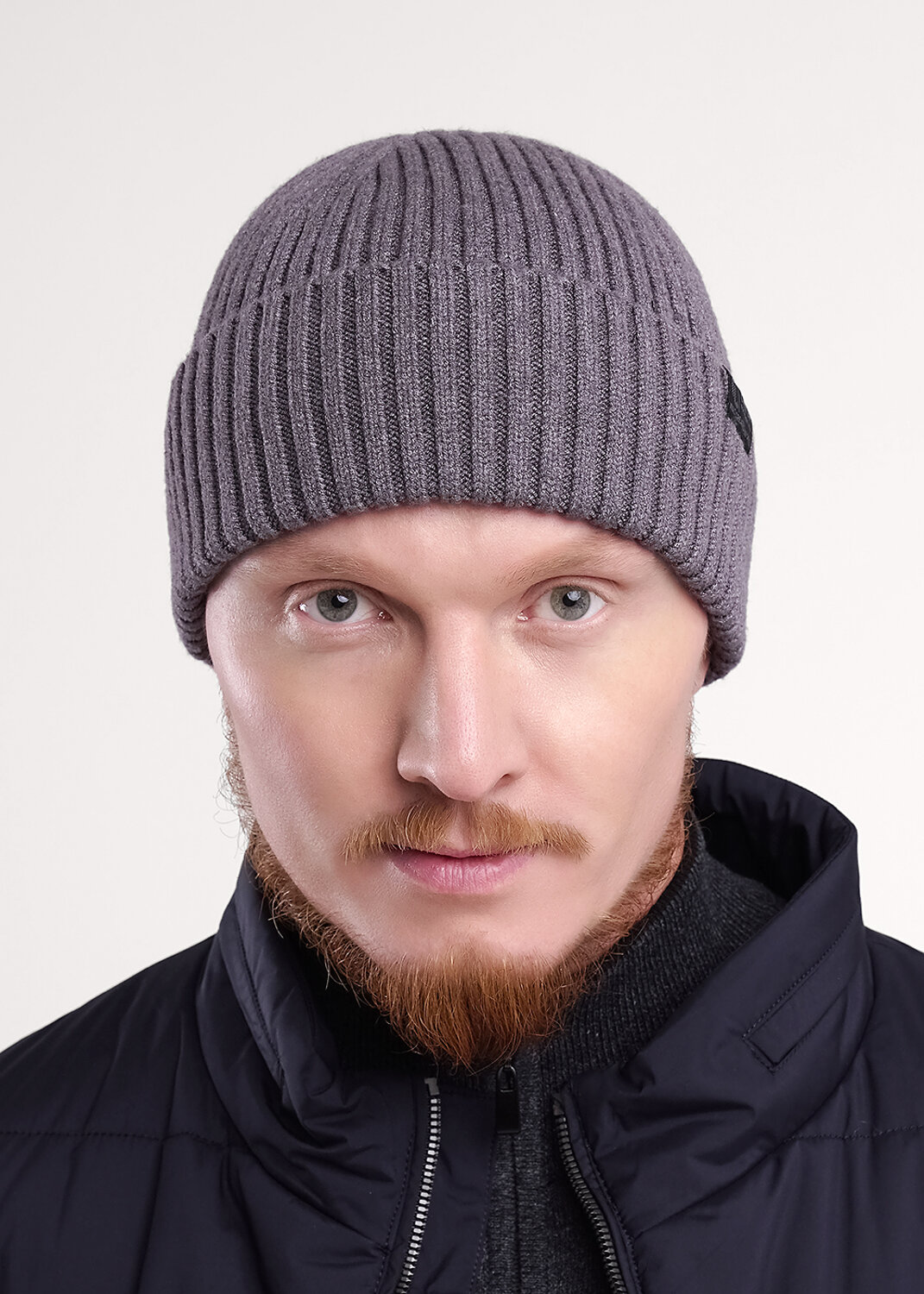 CLEVER Шапка 551528 433789вн меланж серый