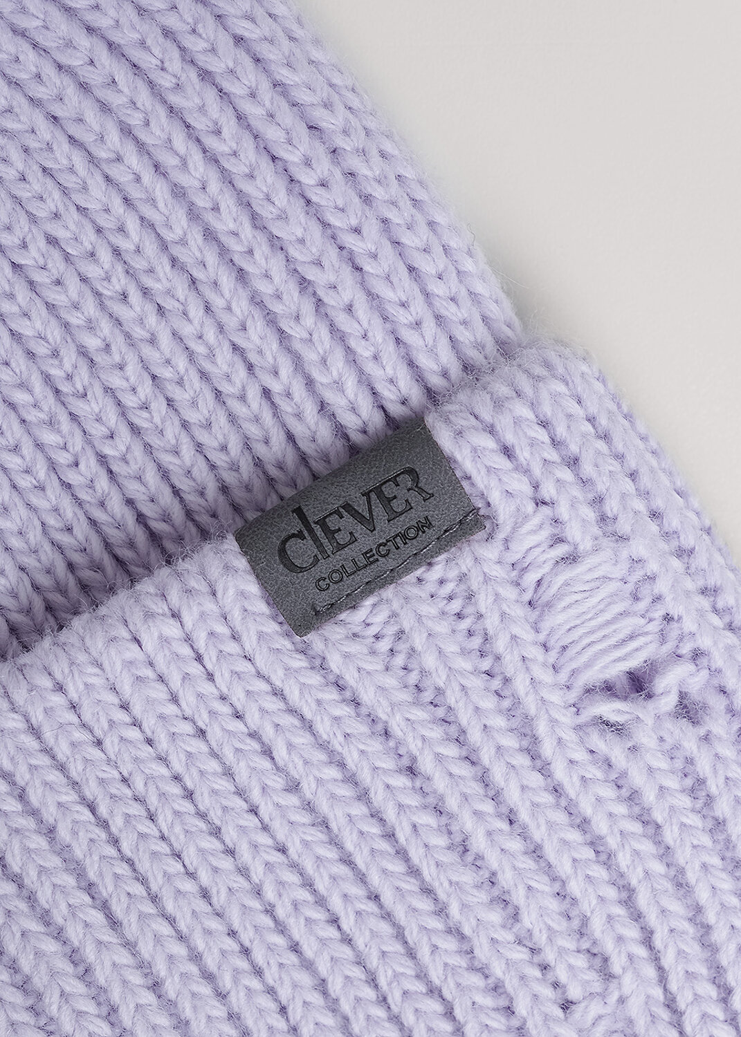 CLEVER Шапка 551597 454392ап флис св.сиреневый