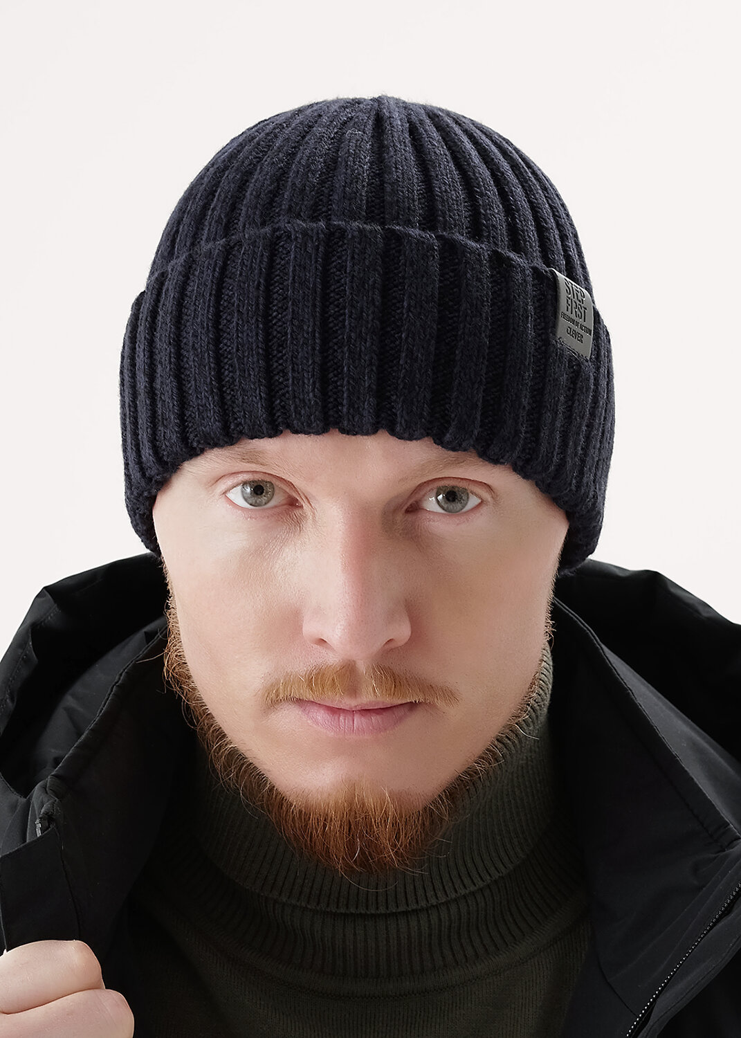 CLEVER Шапка 551628 453812ап т.синий/чёрный