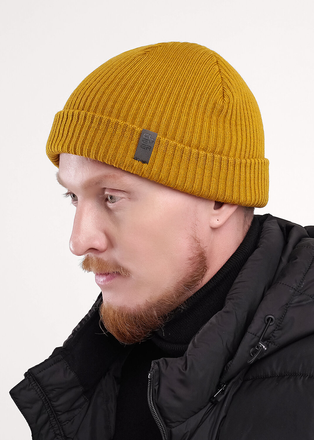 CLEVER Шапка 551673 454451аш горчичный