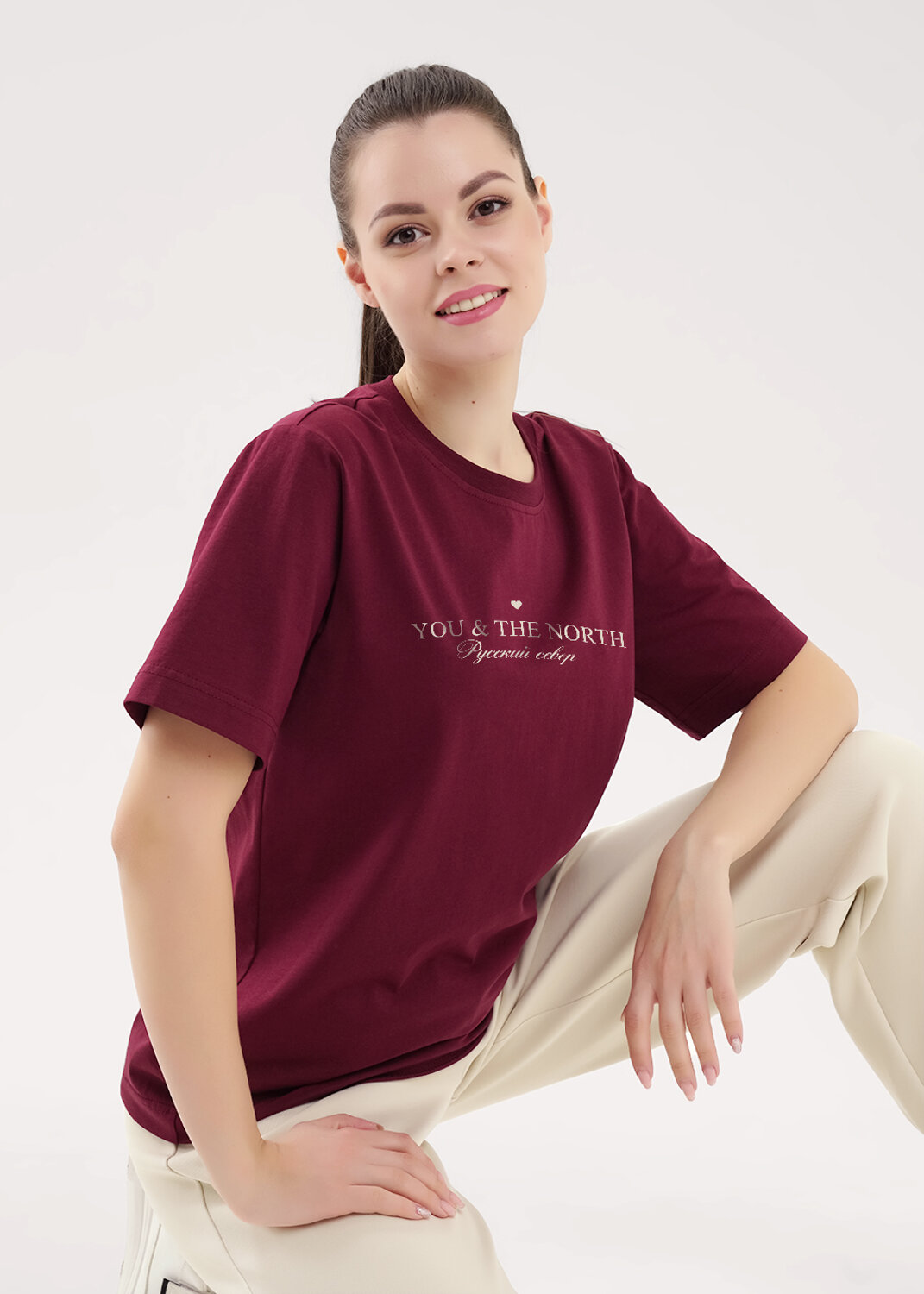 CLEVER Футболка 551856 LF15-100 т.бордовый