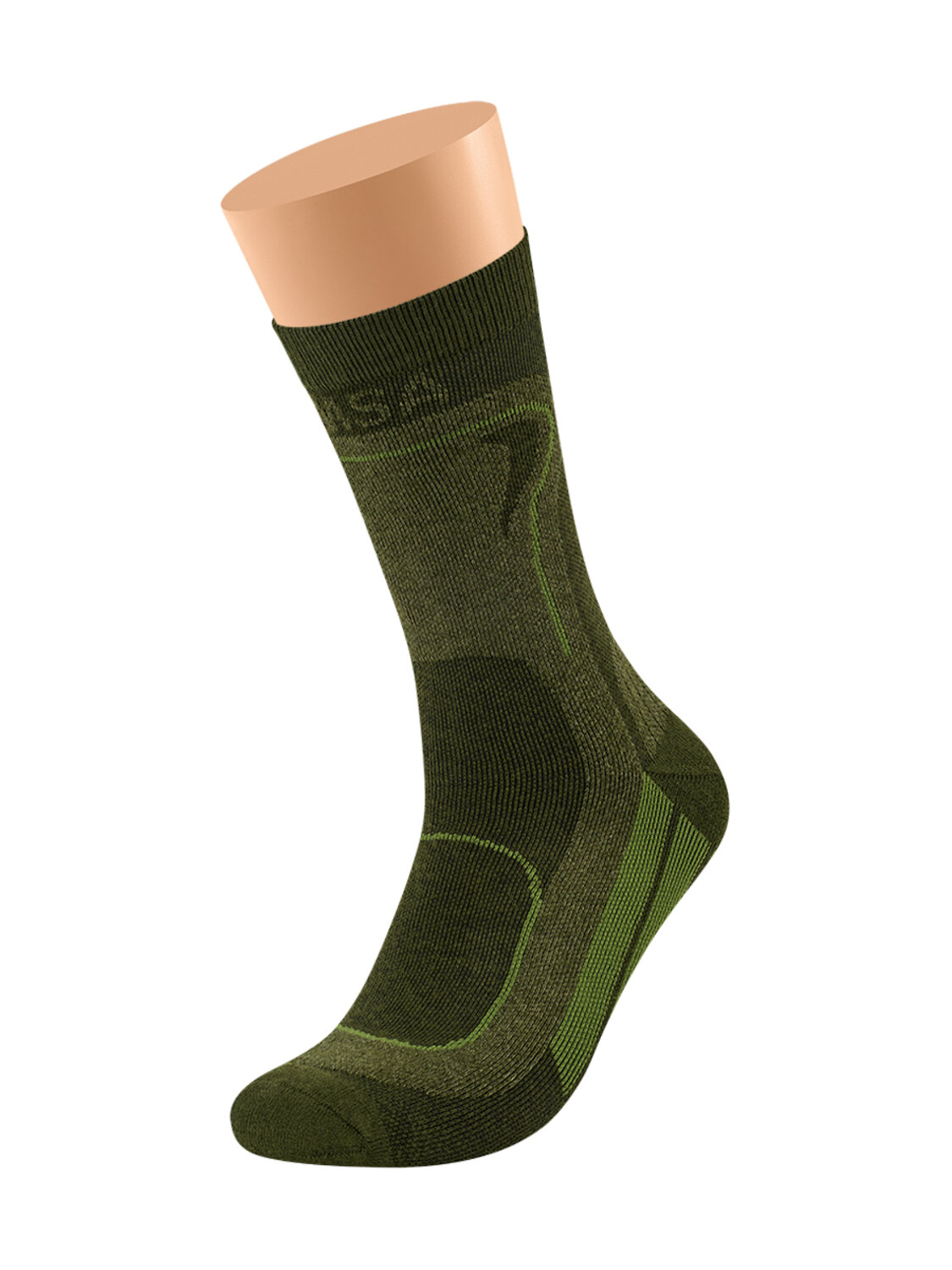 Omsa Носки 551901 OMSA THERMO 901, PL+CO Militari (Зеленый)