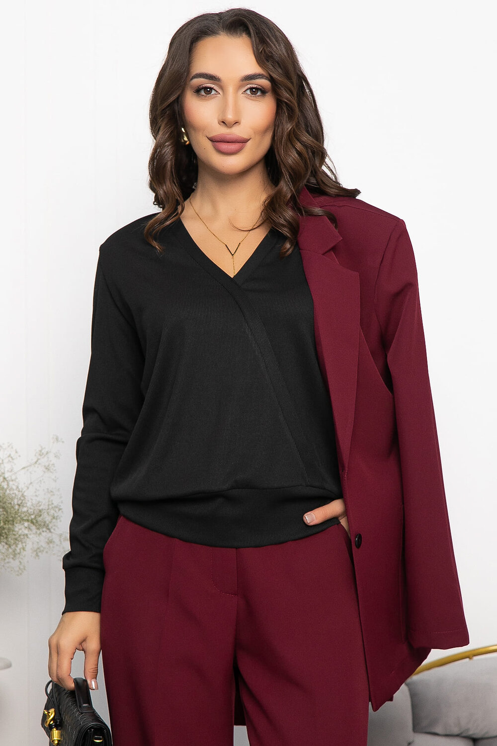LT Collection Джемпер 552009 Б14091-34М черный