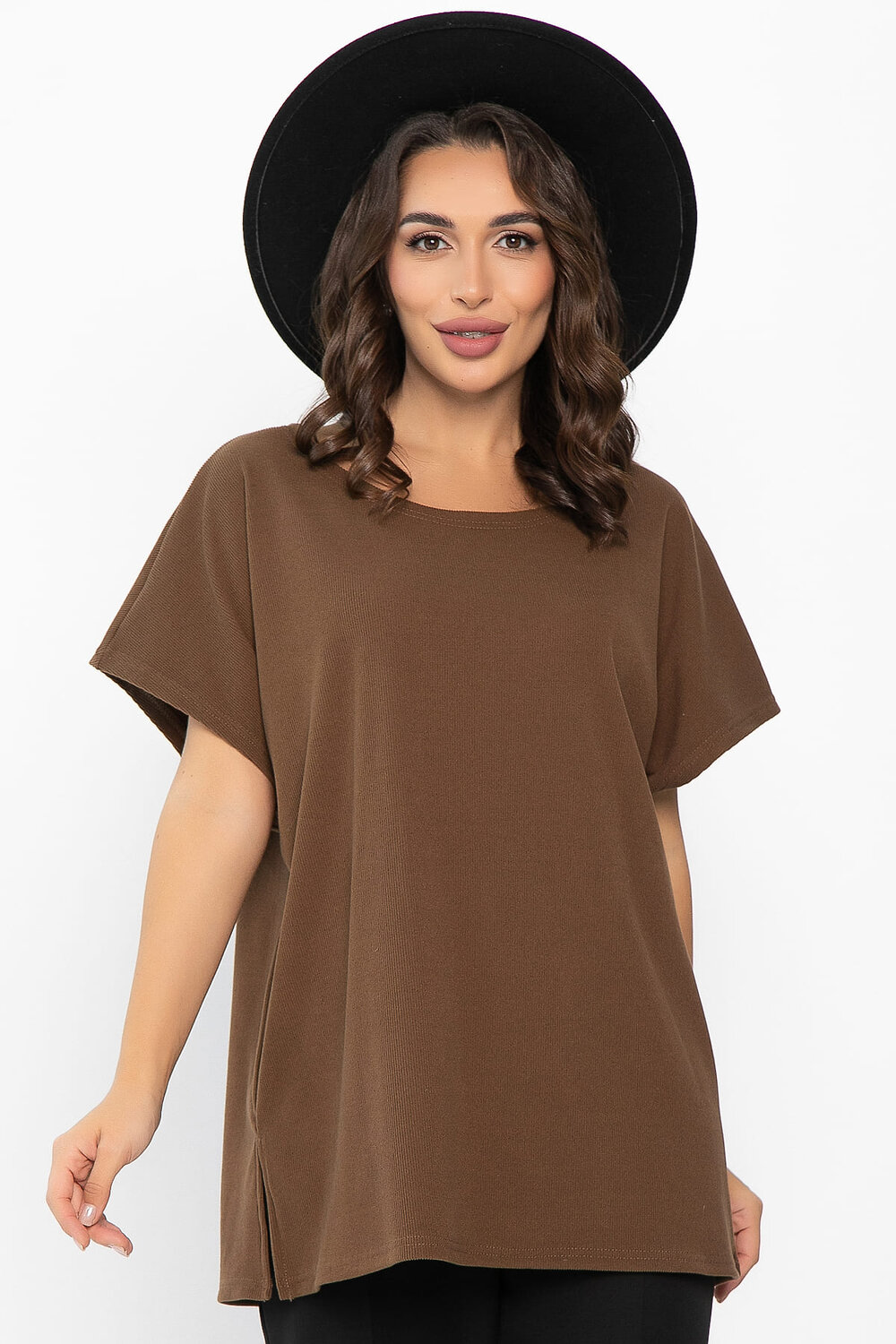 LT Collection Жилет 552010 Б14089-34М коричневый