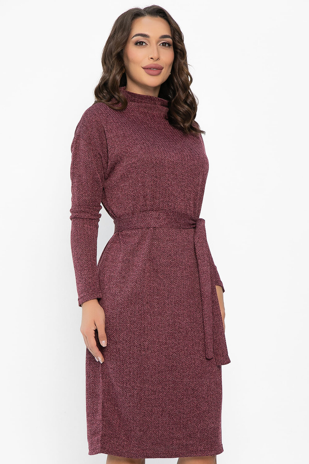 LT Collection Платье 552014 П14057-33М бордовый