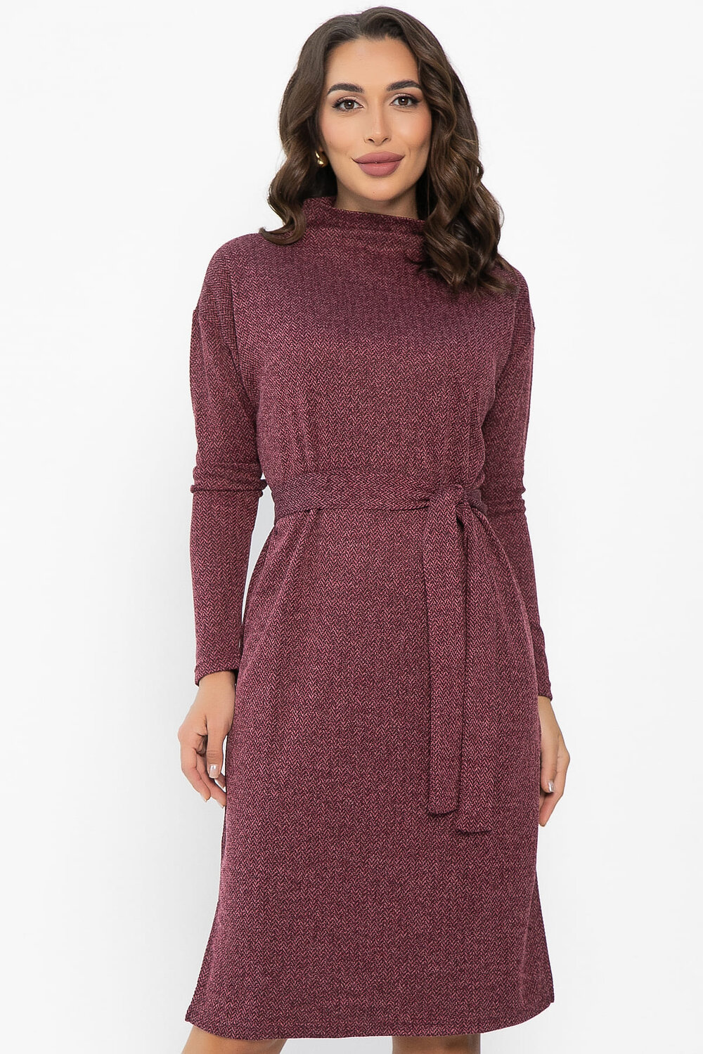 LT Collection Платье 552014 П14057-33М бордовый