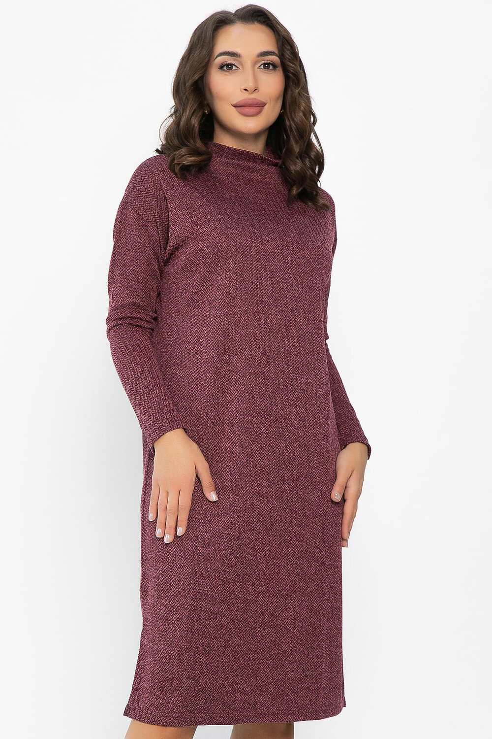 LT Collection Платье 552014 П14057-33М бордовый