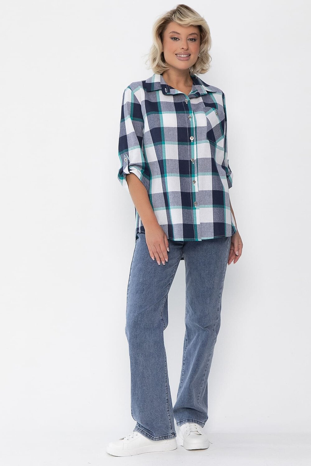 LT Collection Рубашка 552237 Б14035-18М Синий