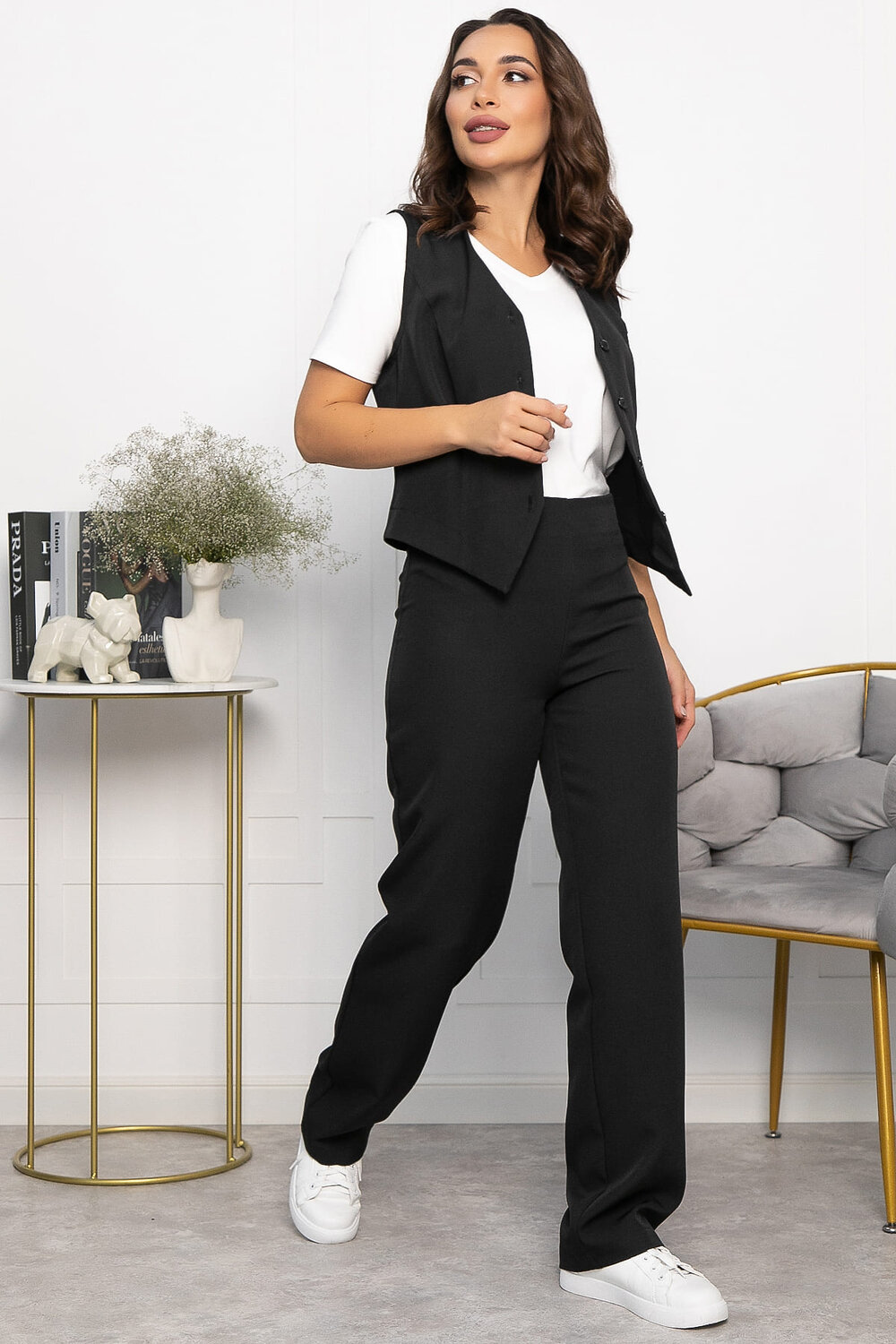 LT Collection Костюм 552241 К14118-27М черный