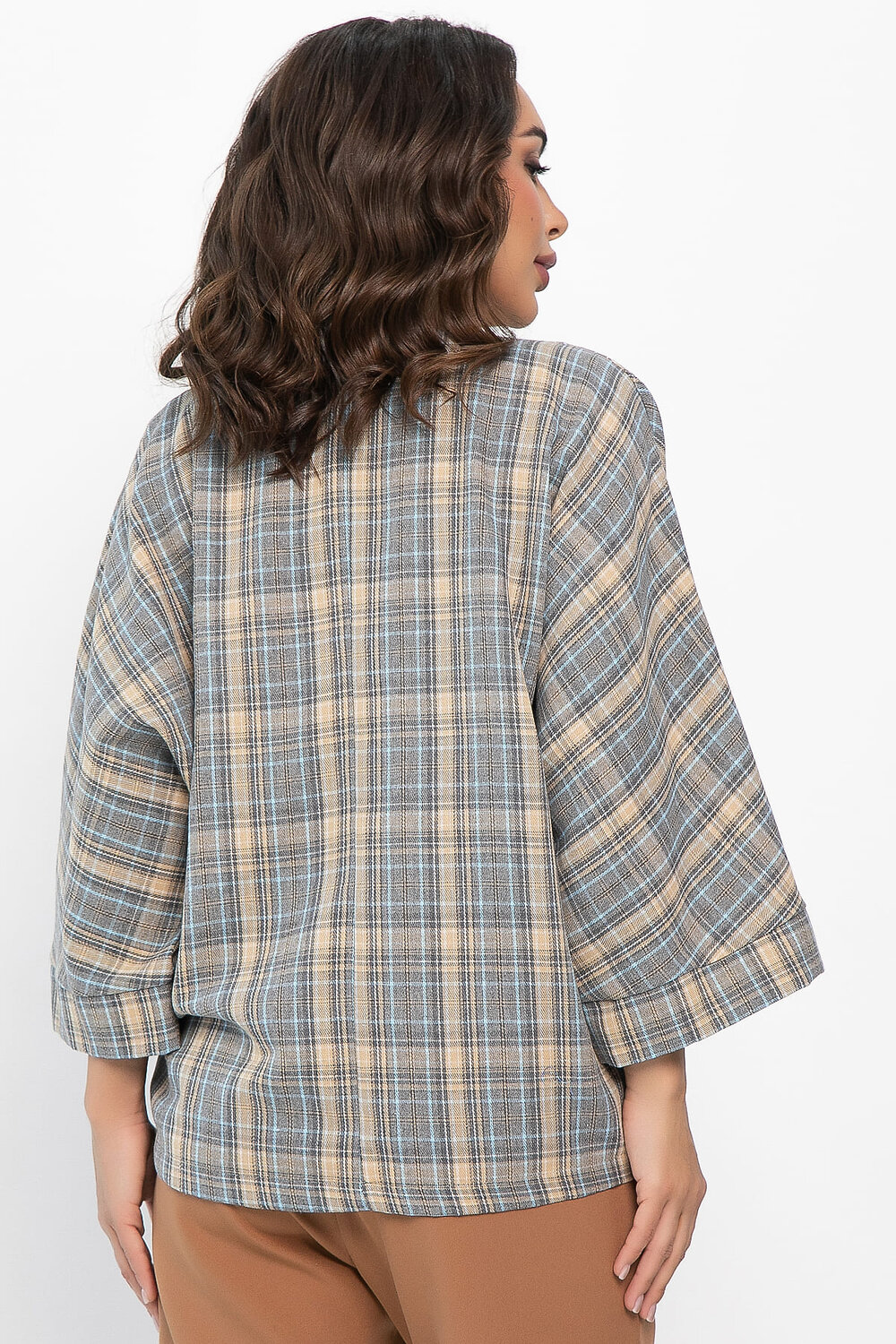 LT Collection Блуза 552245 Б14150-12М серый