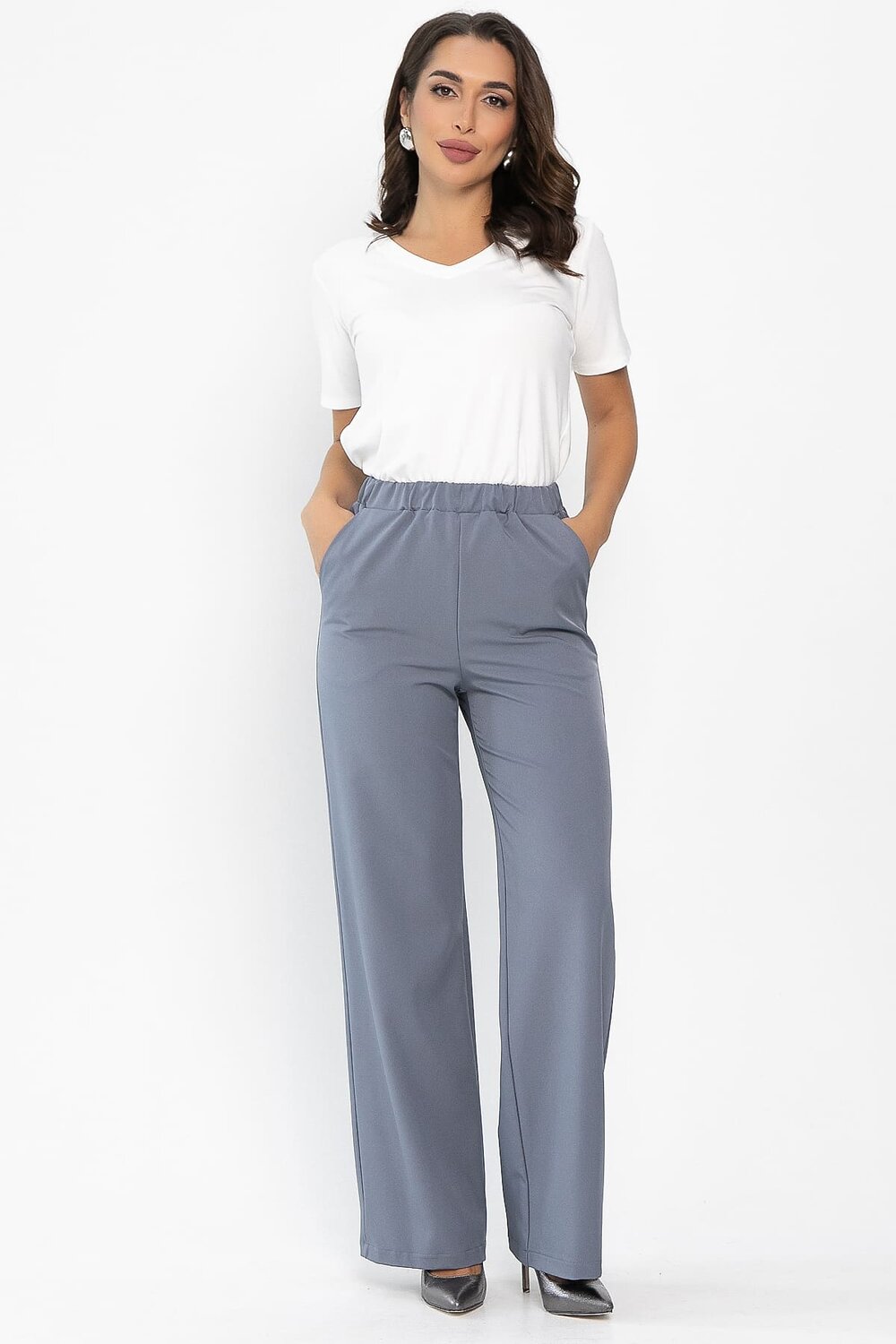 LT Collection Брюки 552248 Б14149-12М серый