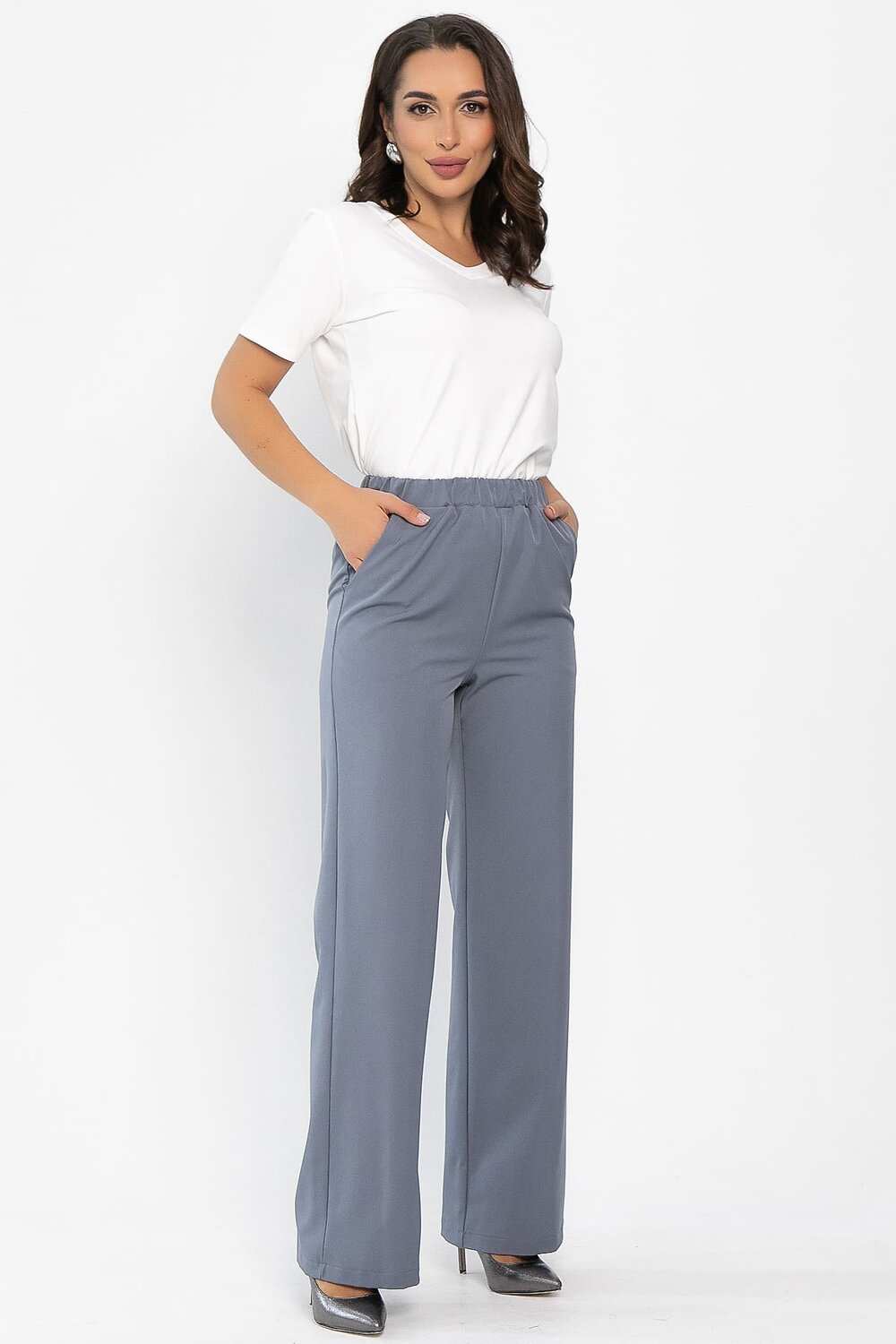 LT Collection Брюки 552248 Б14149-12М серый