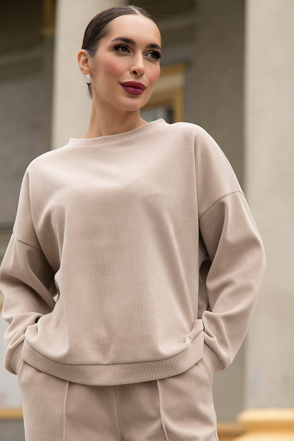 LT Collection Костюм 552255 К14174-5М бежевый
