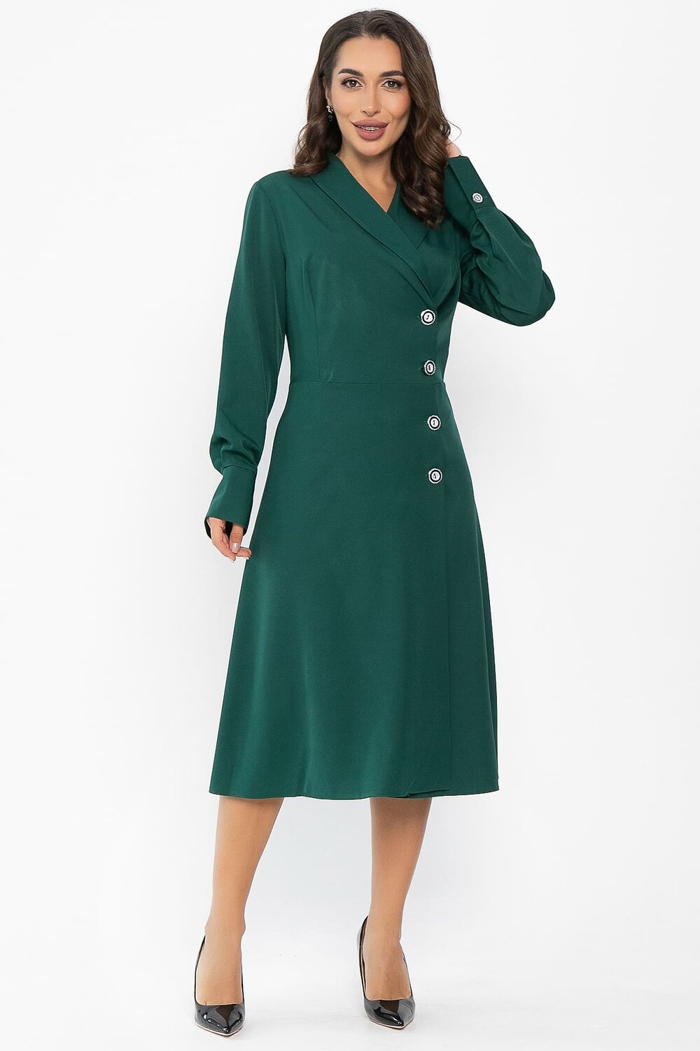 LT Collection Платье 552257 П14215-5М зеленый