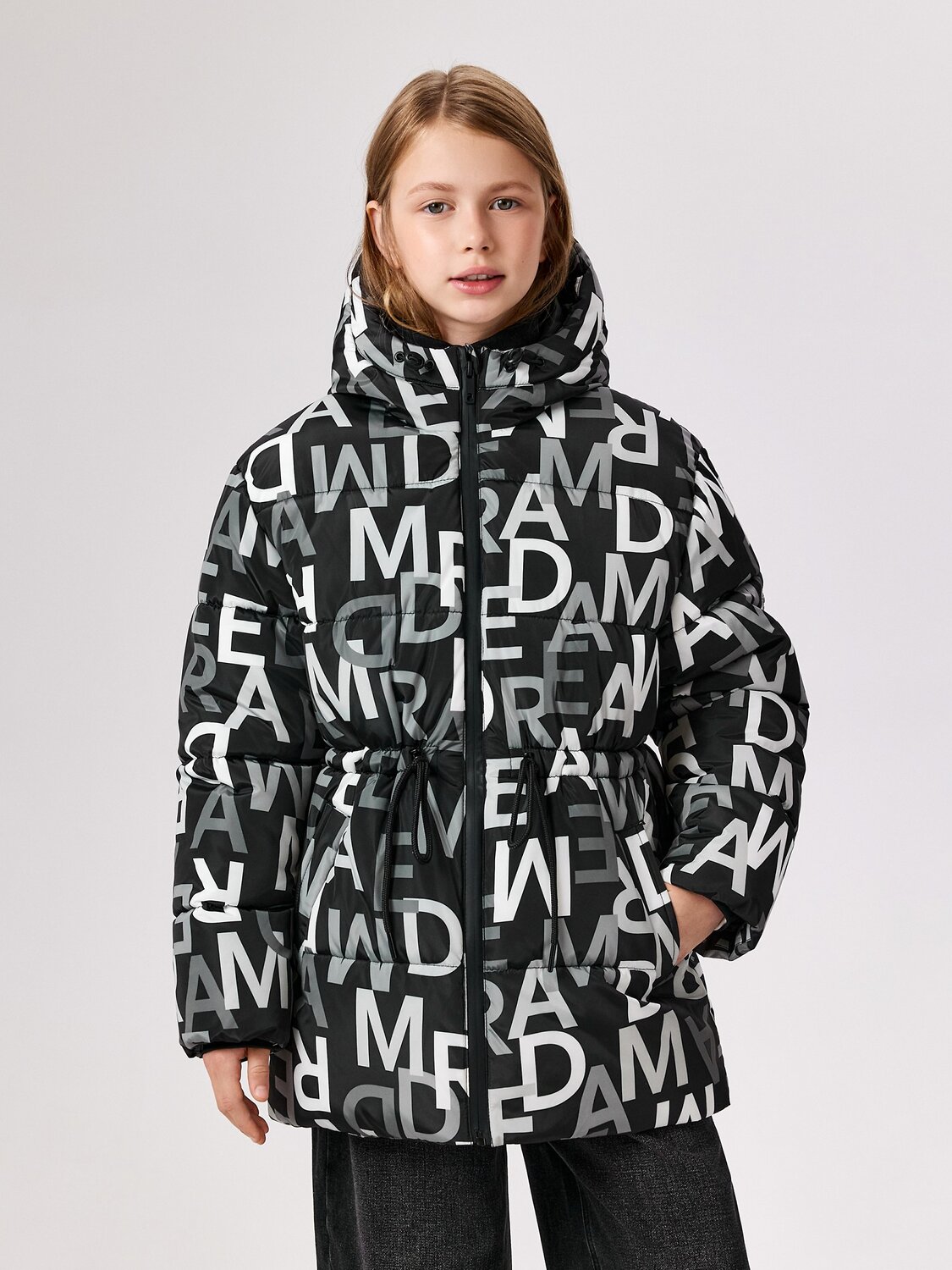 Acoola Куртка 552395 20210650035 черно-белый