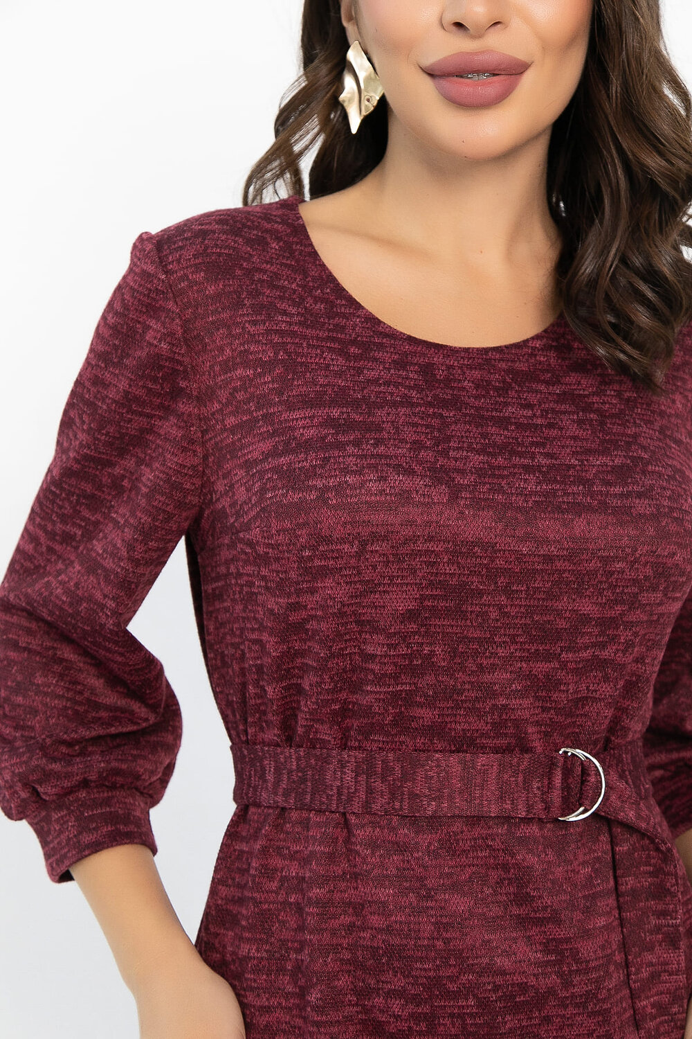 LT Collection Платье 552540 П14027-19М бордовый