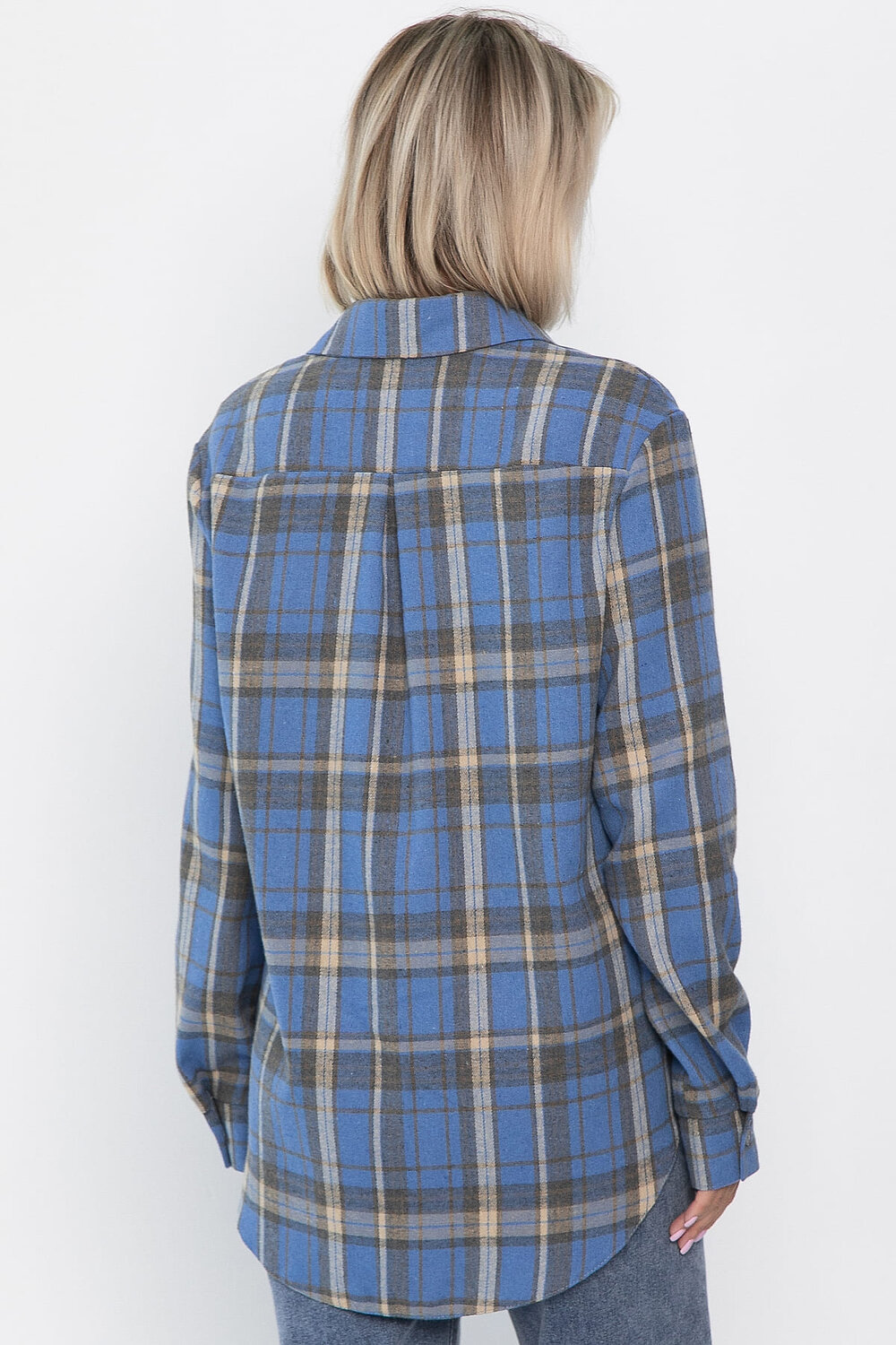 LT Collection Рубашка 552568 Б14133-7М голубой
