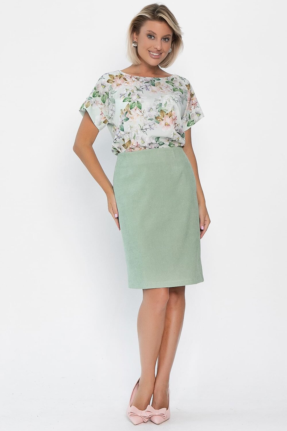 LT Collection Юбка 552569 Ю14161-8М фисташковый