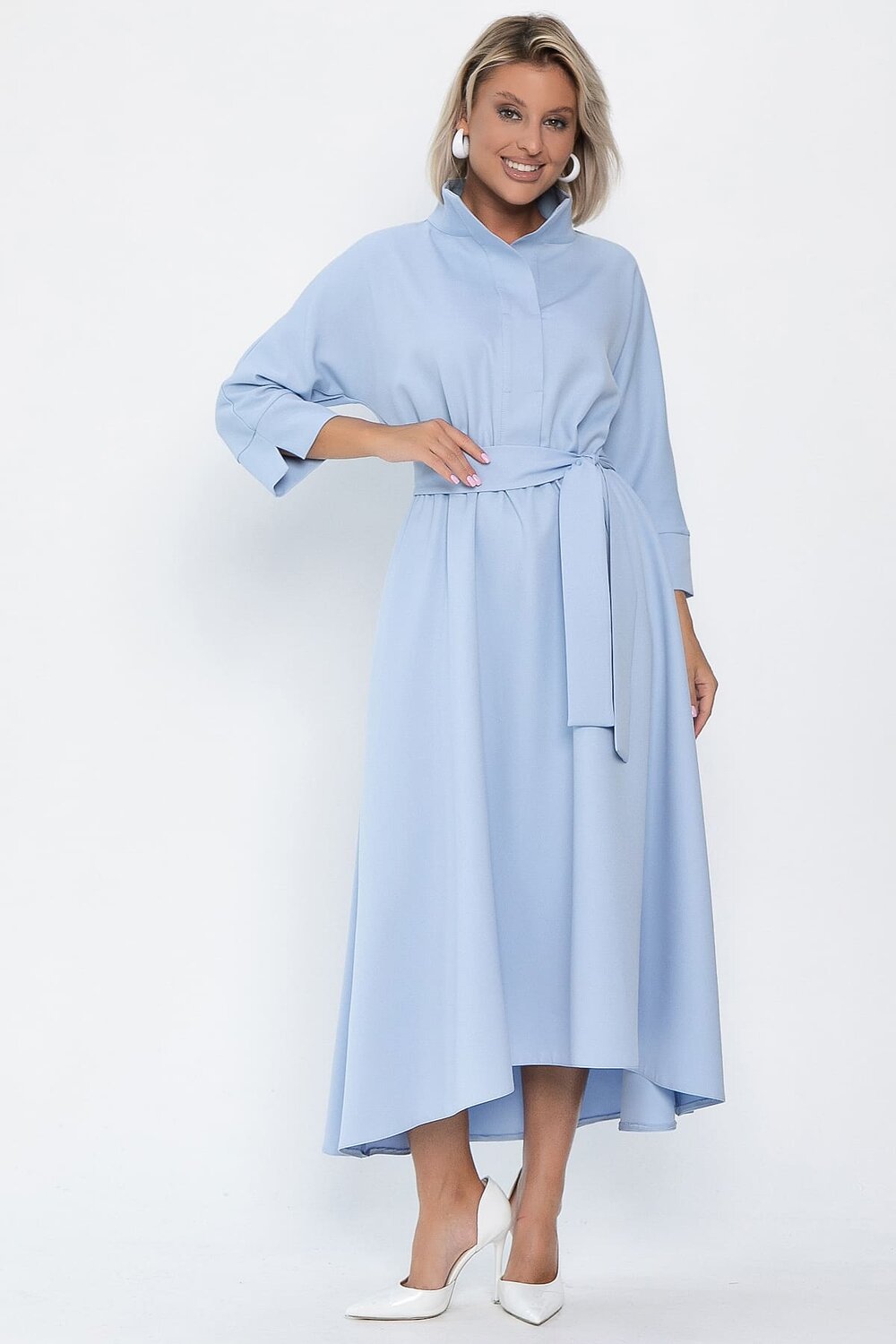 LT Collection Платье 552570 П14201-16М голубой