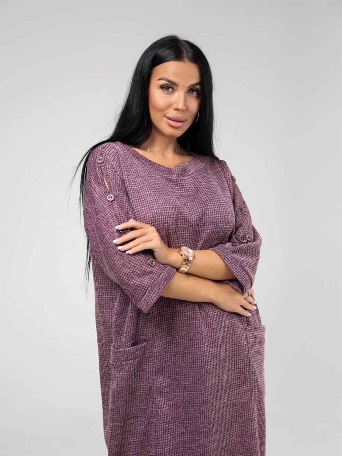 Текс-плюс Платье 553067 НФ-00155304 Розовый
