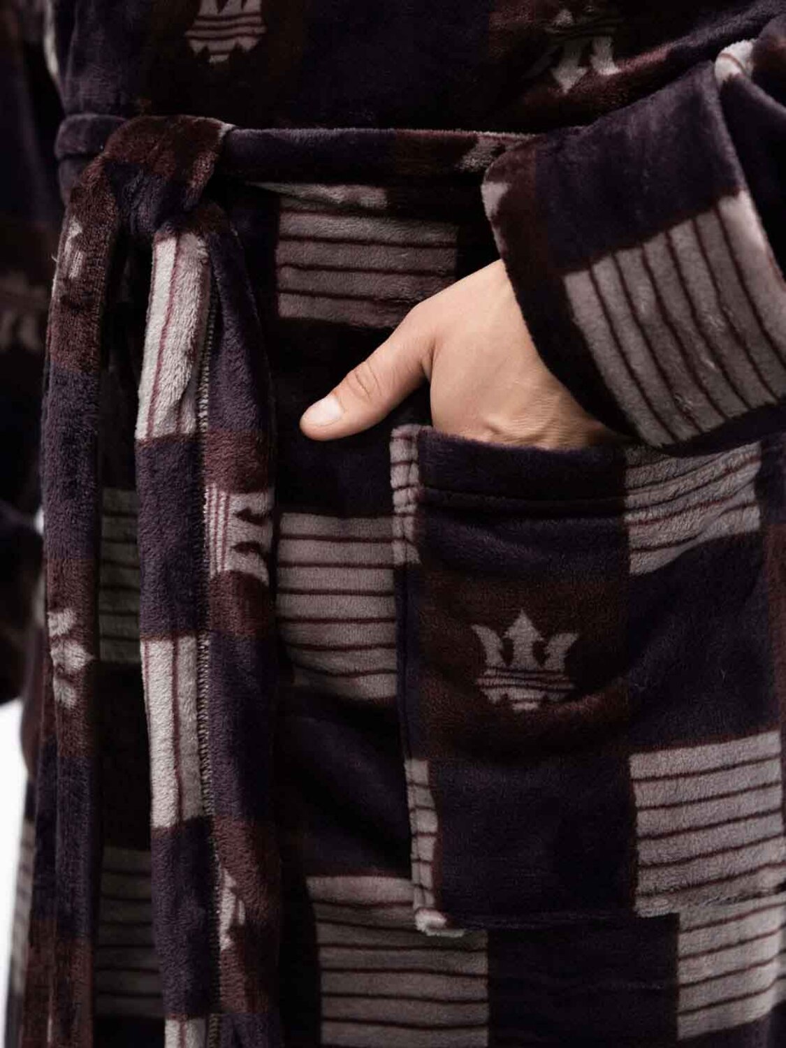 Текс-плюс Халат 553745 НФ-00155850 Сливовый