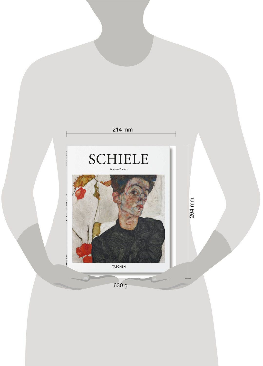 Эксмо Reinhard Steiner "Schiele Эгон Шиле /Книги на английском языке" 554874 978-3-83-650442-3