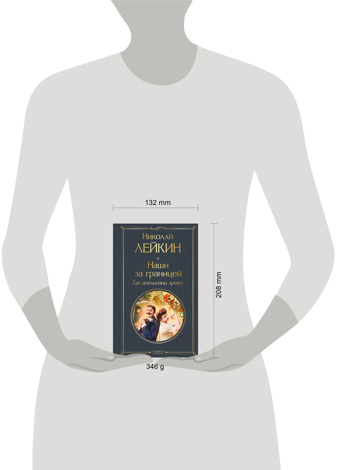Эксмо Николай Лейкин "Наши за границей. Где апельсины зреют" 554895 978-5-04-214909-2