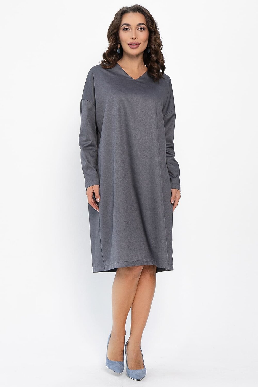 LT Collection Платье 555462 П14121-25М серый