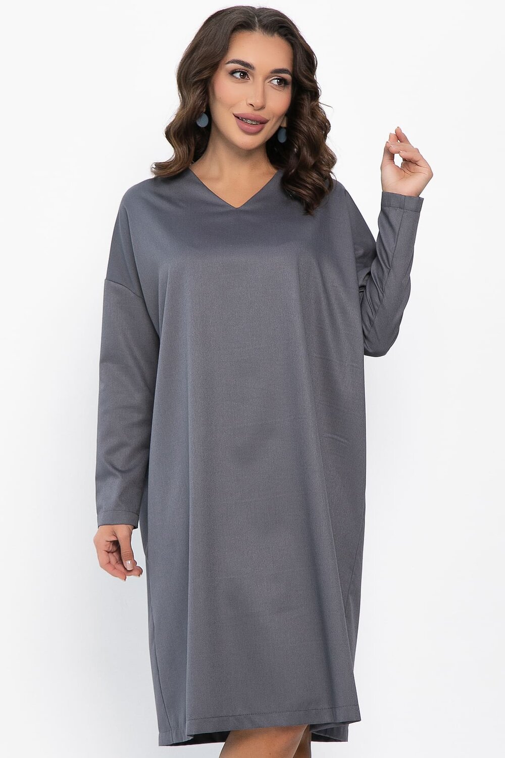 LT Collection Платье 555462 П14121-25М серый