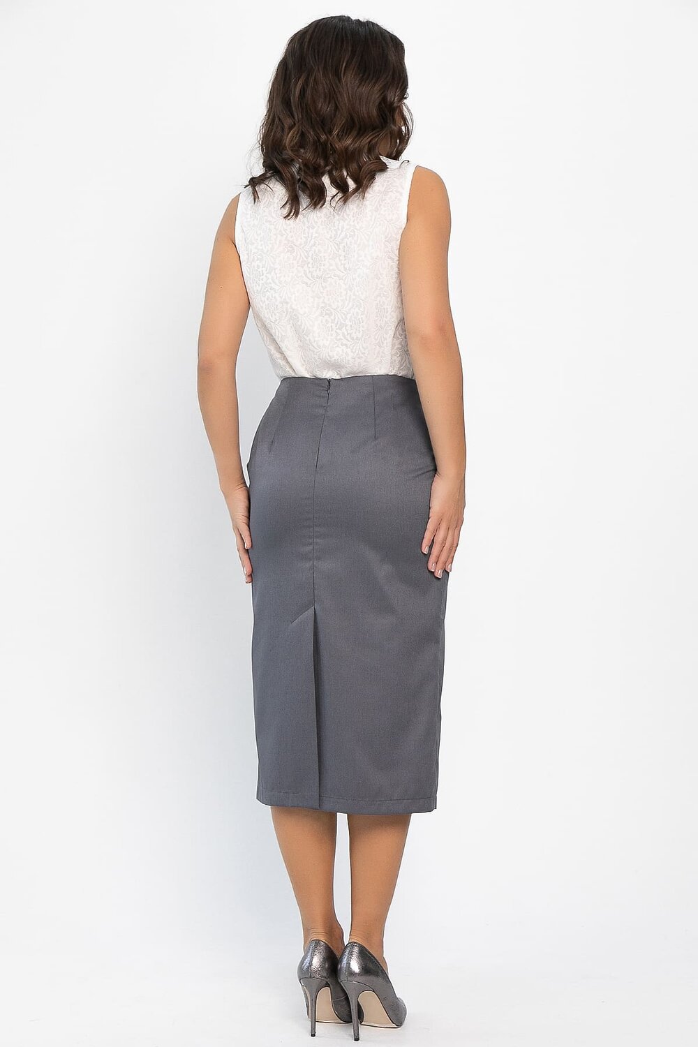 LT Collection Юбка 555471 Ю14166-25М серый