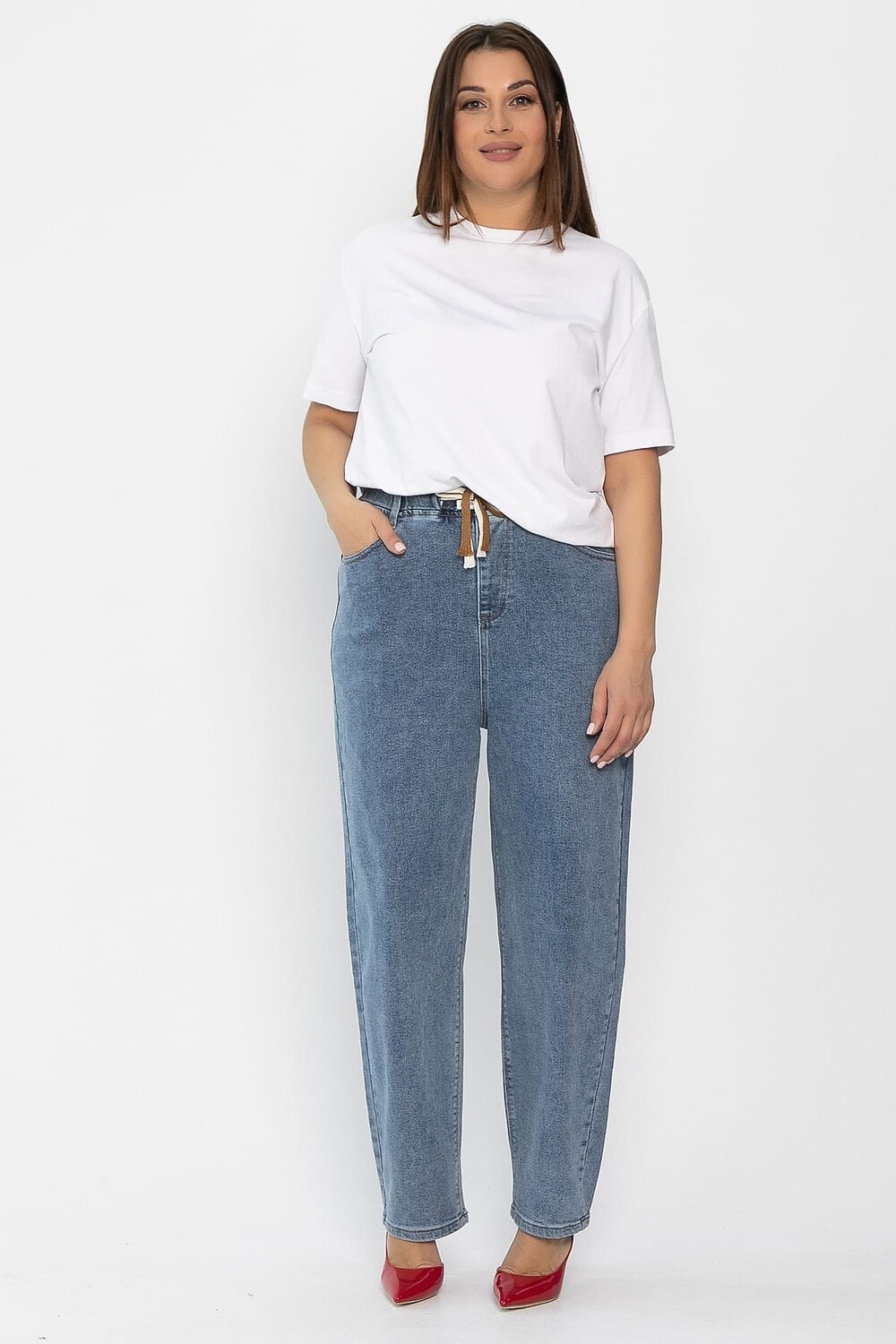LT Collection Джинсы 555477 Б14218-4М синий
