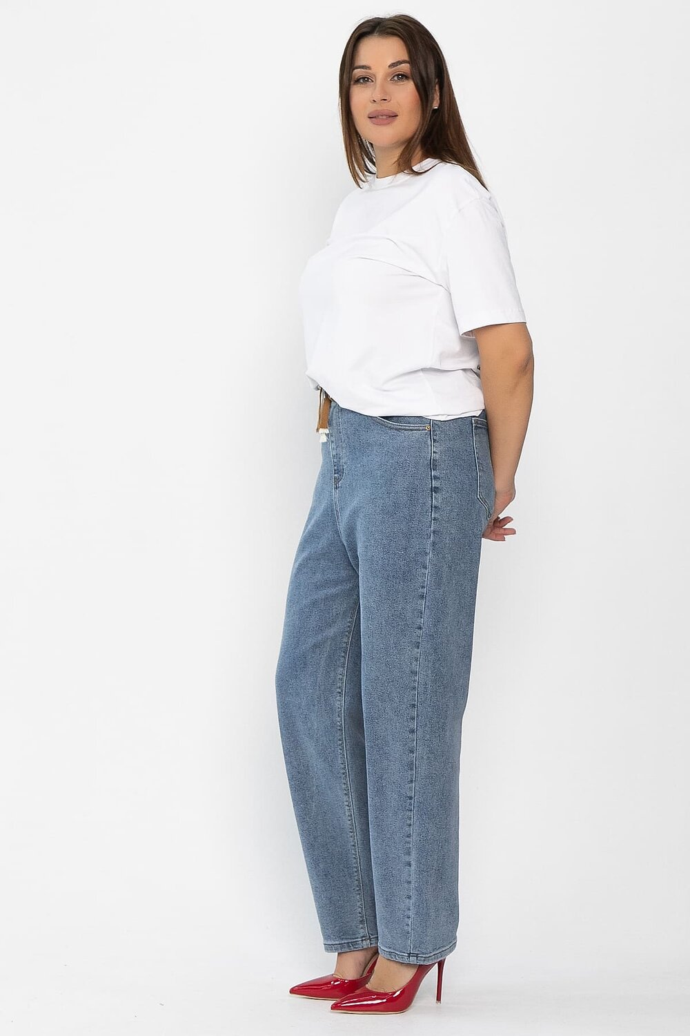 LT Collection Джинсы 555477 Б14218-4М синий