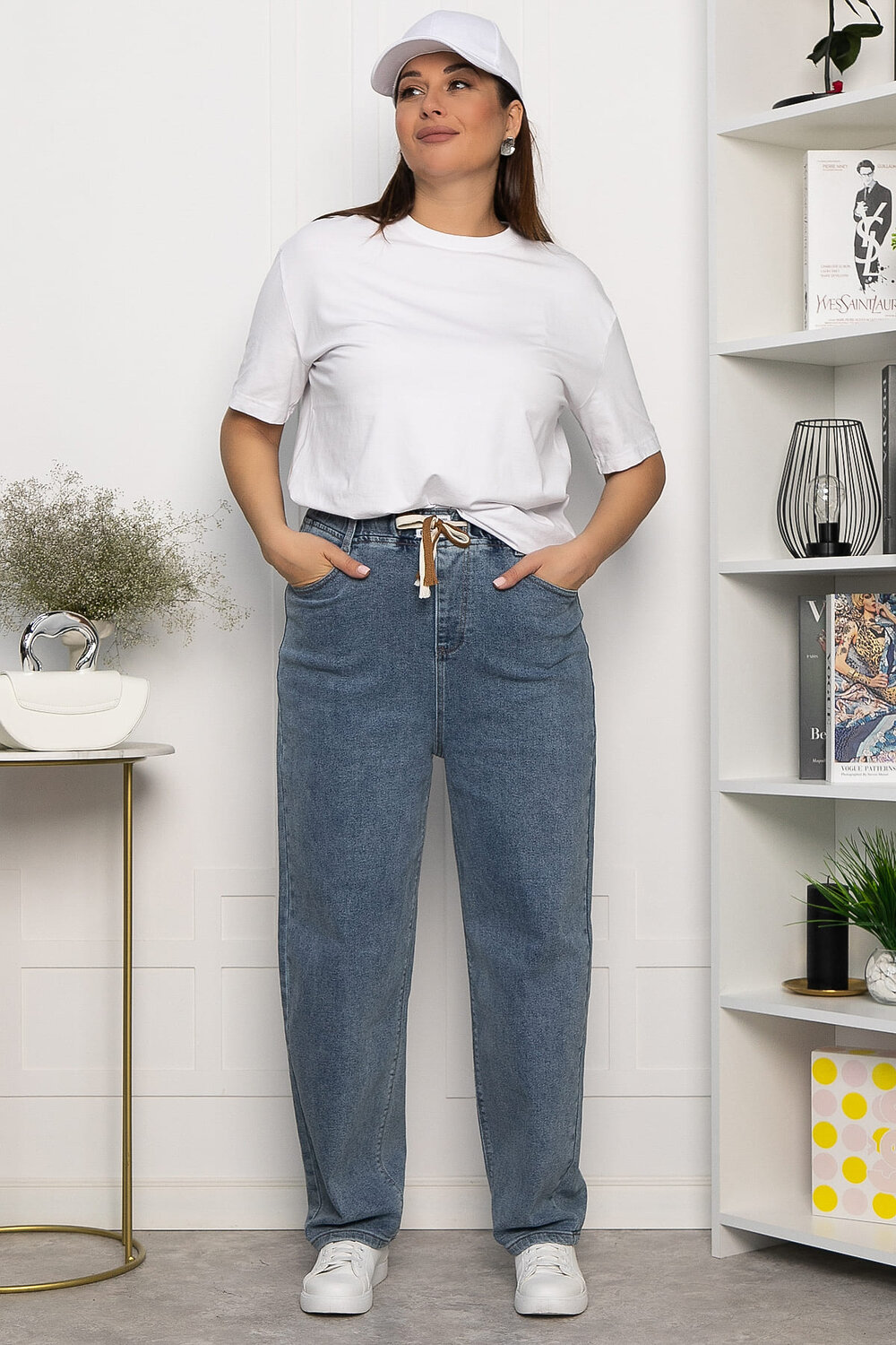 LT Collection Джинсы 555477 Б14218-4М синий