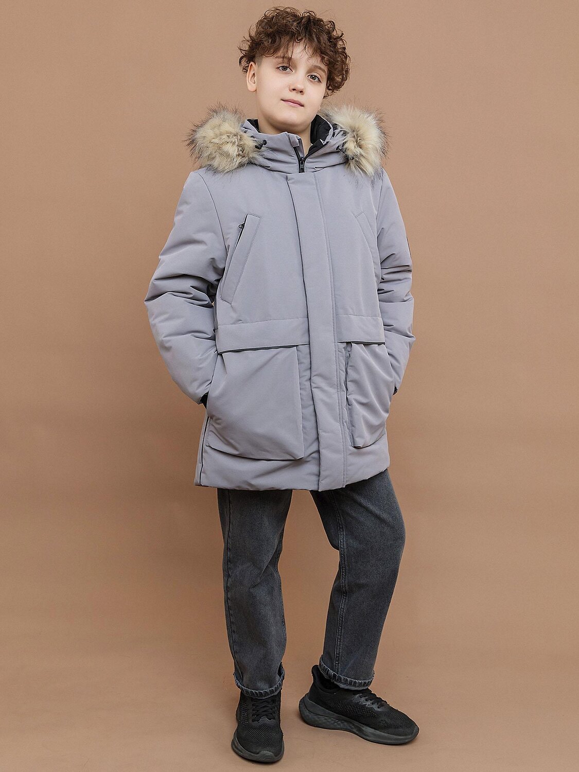 BATIK Куртка 555614 252-26з-2 Серый