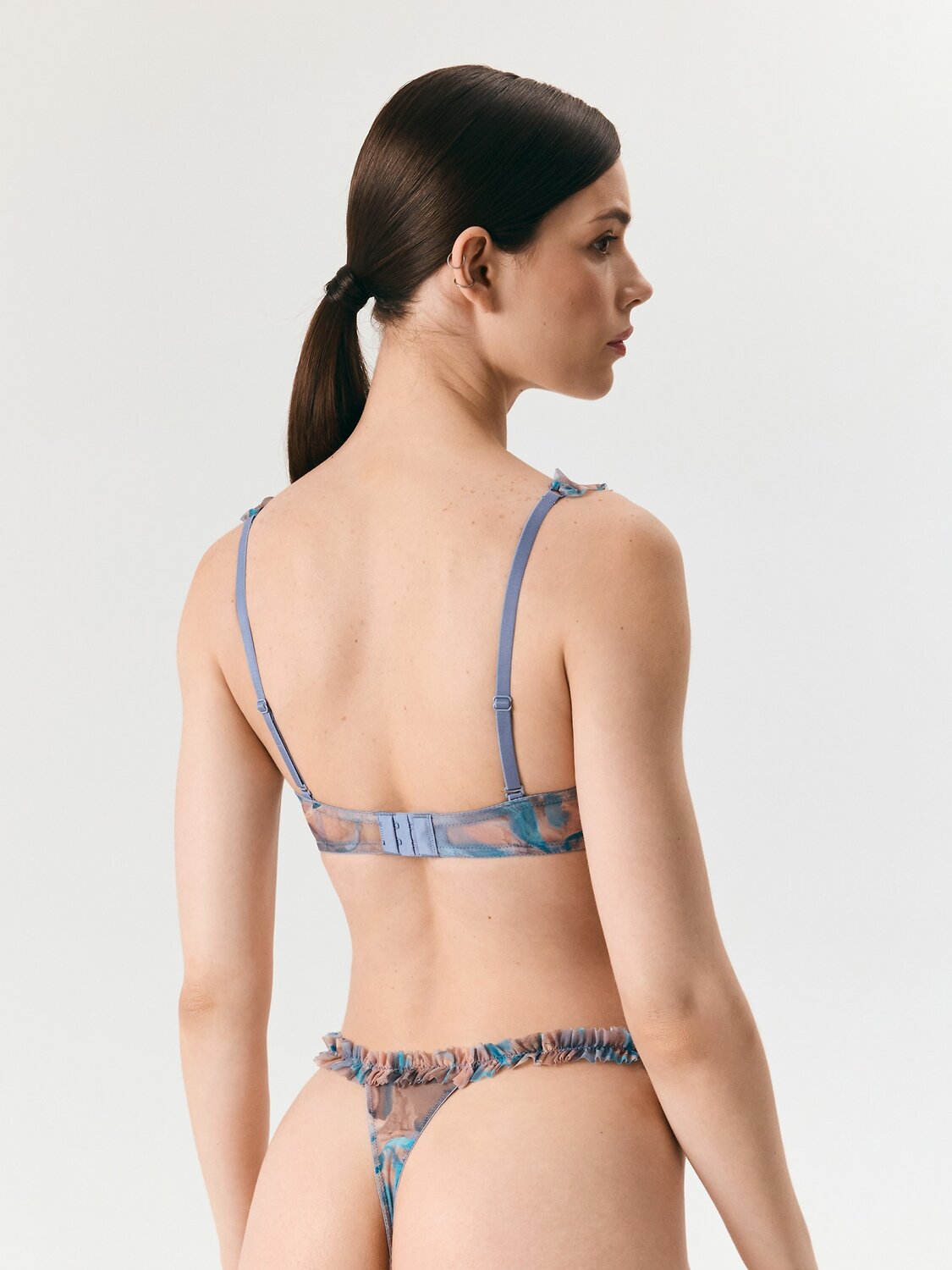 Infinity Lingerie Бюстгальтер 555751 31204111407 синий принт