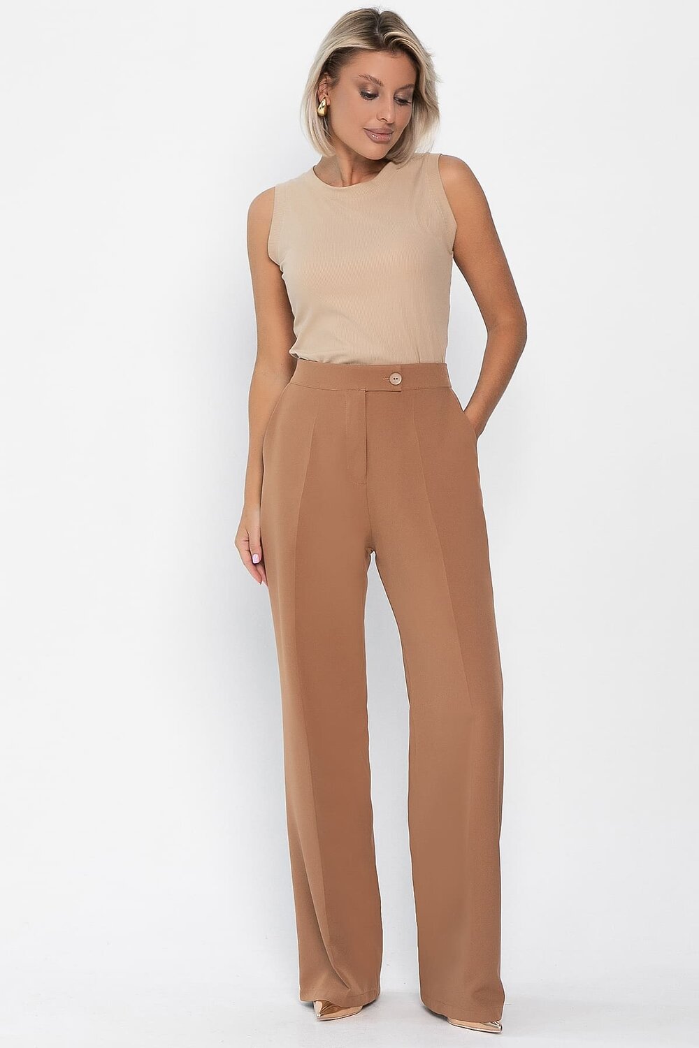 LT Collection Брюки 555958 Б14106-33М Медовый