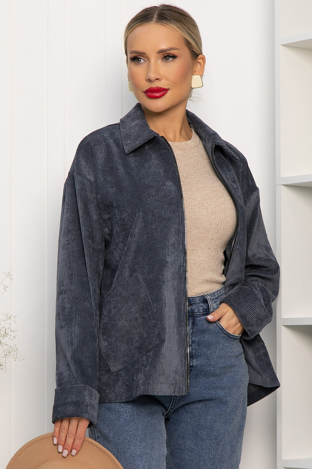 LT Collection Жакет 555969 Б14177-9М Серый