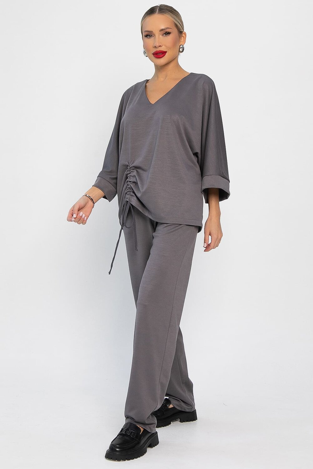 LT Collection Костюм 555973 К14200-12М серый