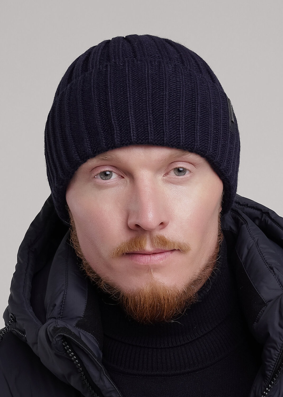 CLEVER Шапка 556166 454531ап флис т.синий