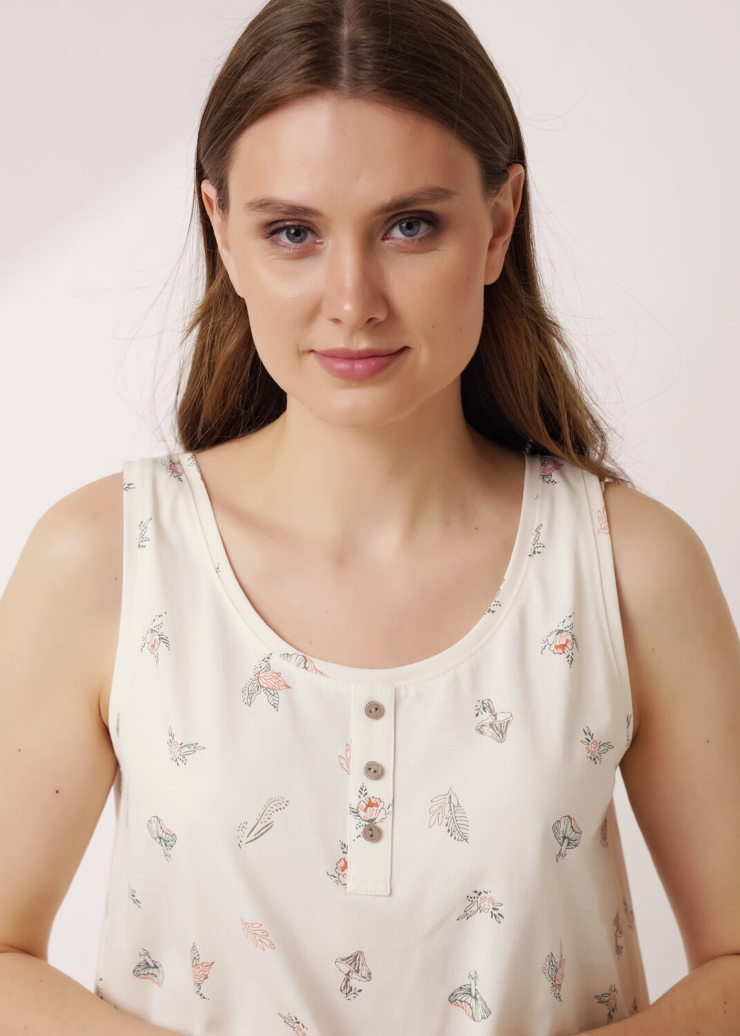 CLEVER Пижама 556220 LSET15-1184 св.бежевый/зелёный