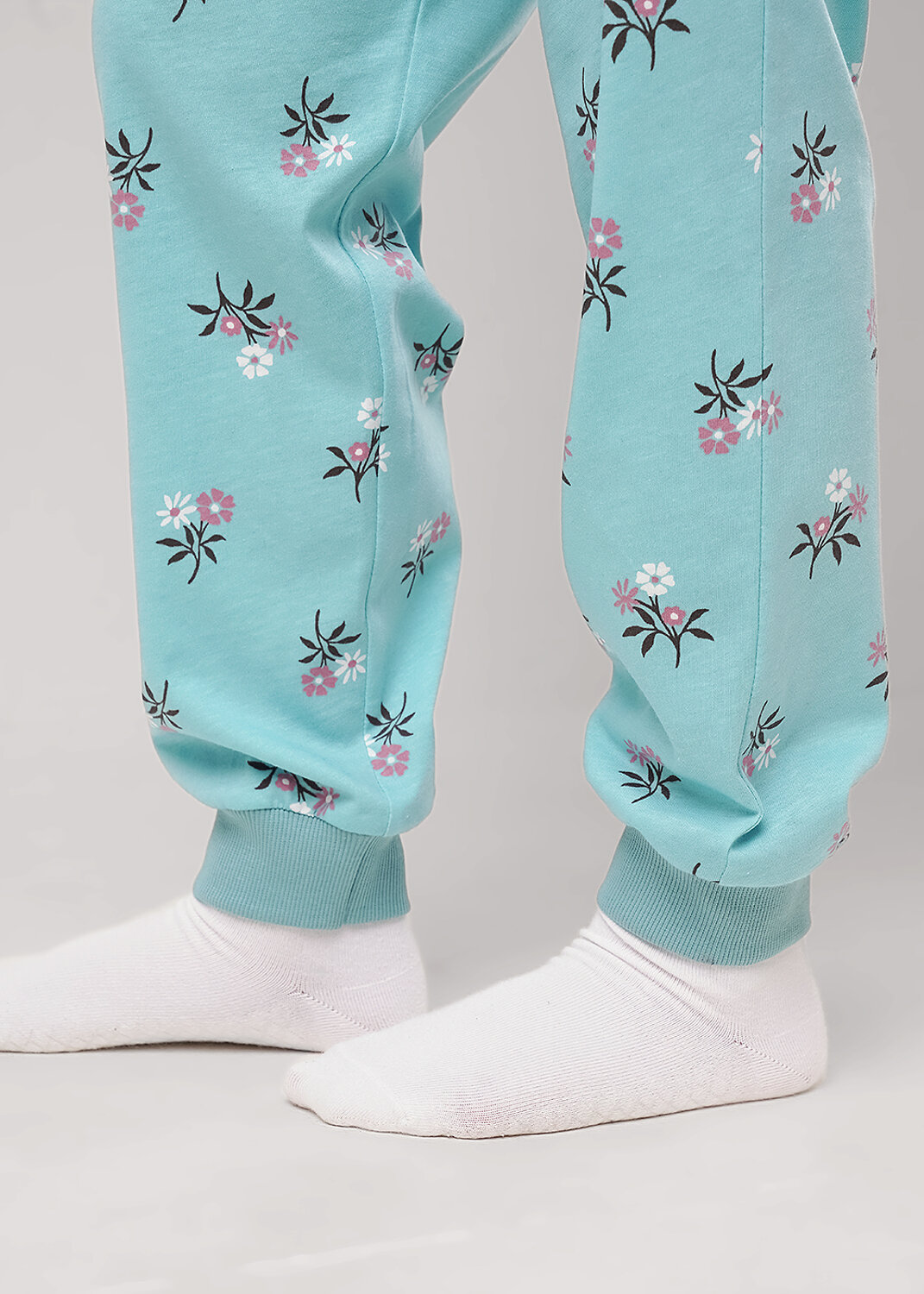 CLEVER Пижама 556236 903517кдн св.бирюзовый/т.коричневый