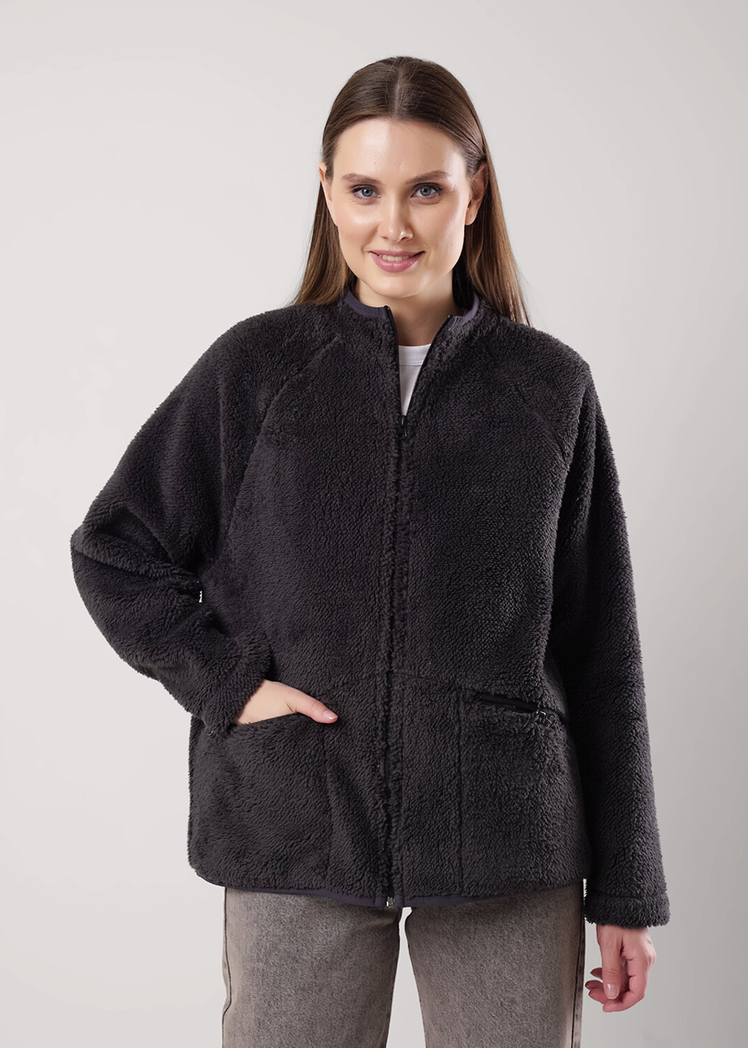 CLEVER Куртка 556257 LJ15-103/9 серый