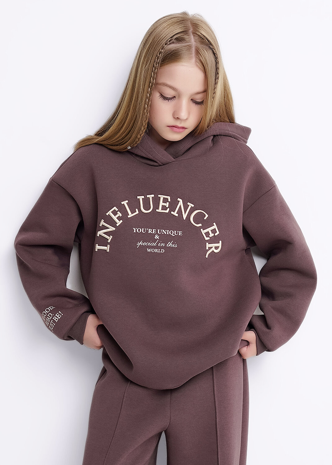 CLEVER Джемпер 556258 757211/21фф_п коричневый