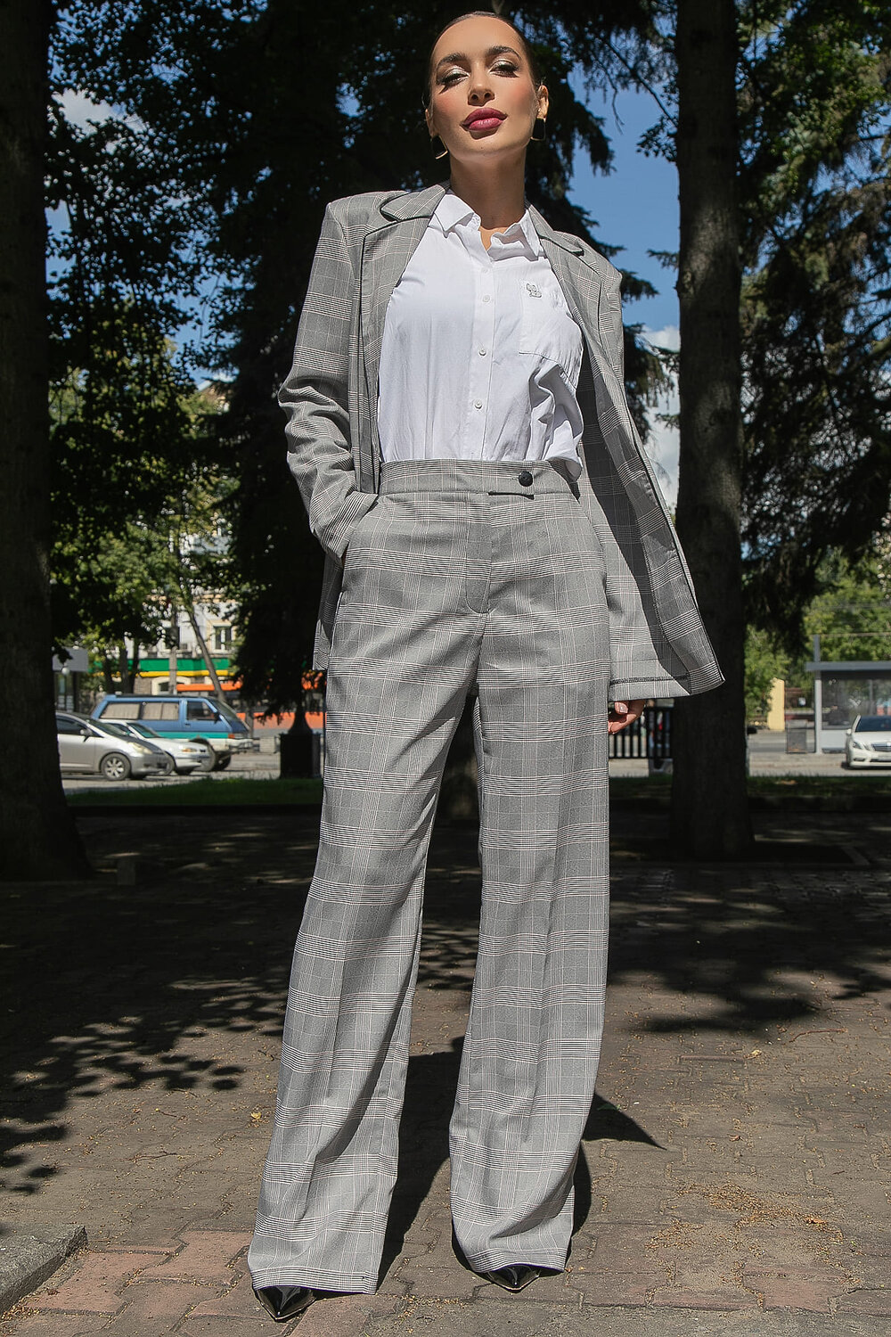 LT Collection Брюки 556543 Б14105-34М Серый