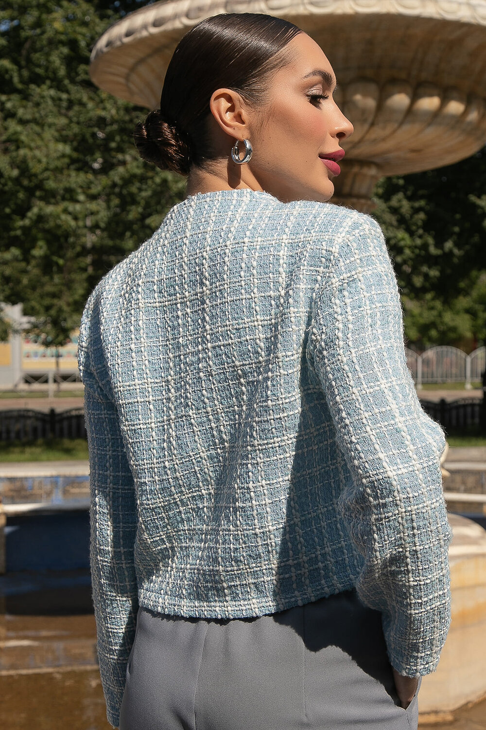LT Collection Жакет 556555 Б14154-7М голубой