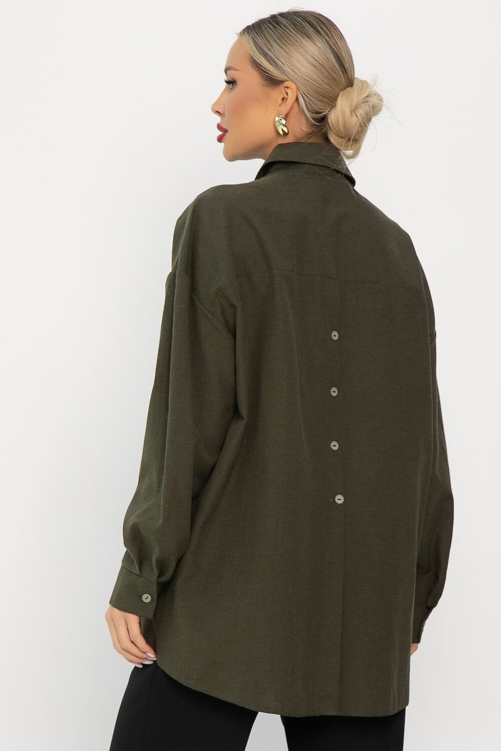 LT Collection Рубашка 556556 Б14192-5М Хаки