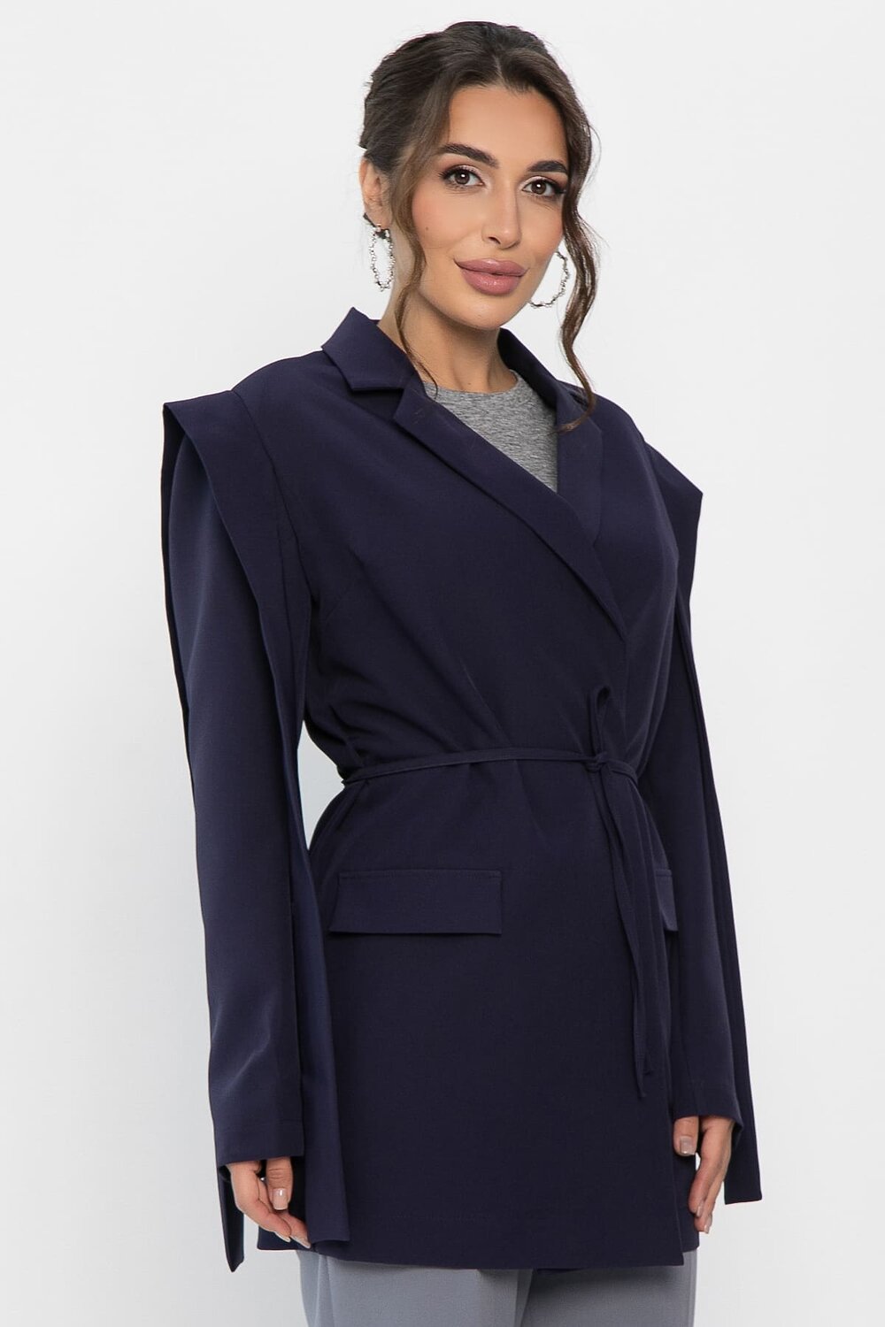 LT Collection Жакет 556570 Б14288-25М темно-синий