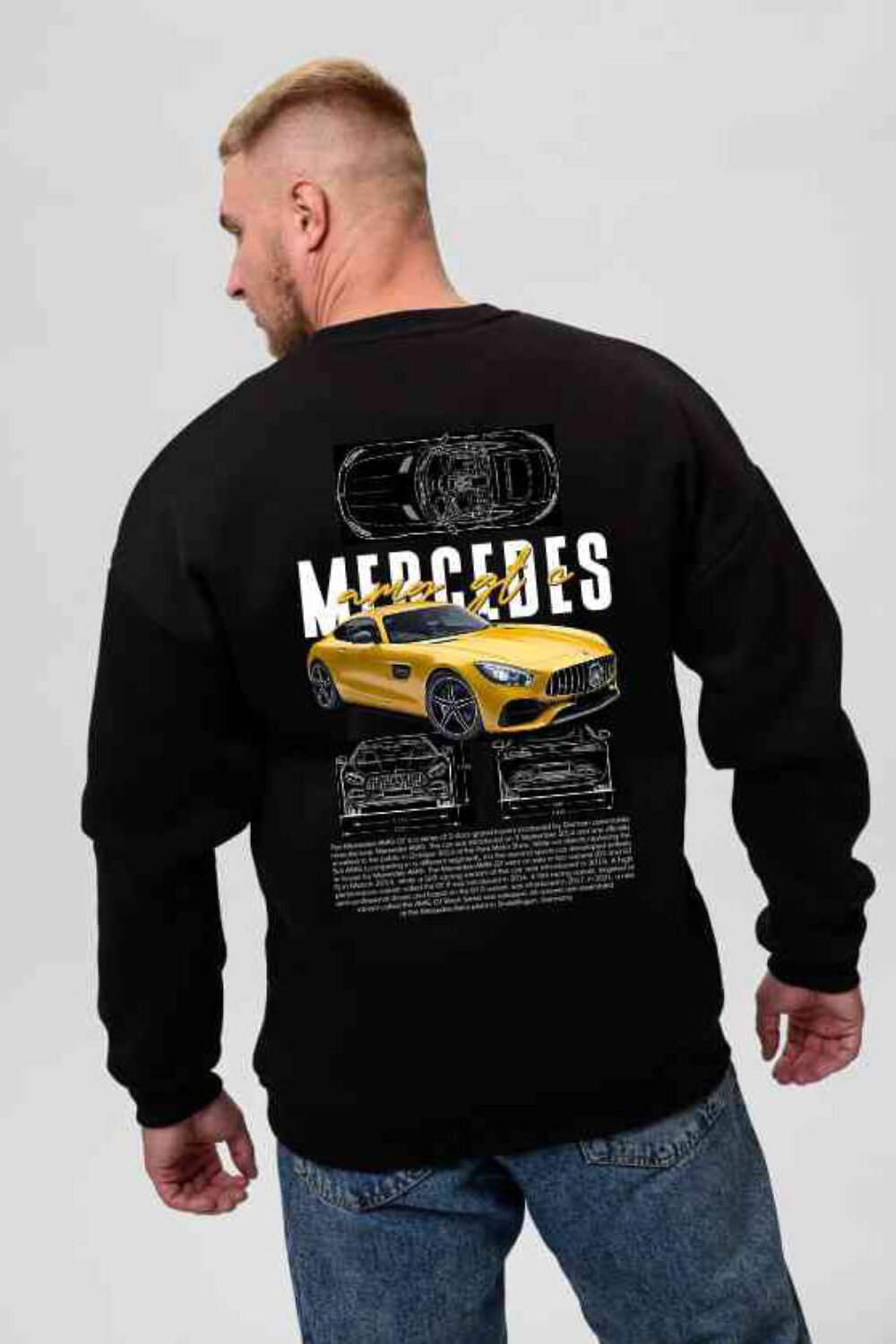 Натали Свитшот 556581 8559 черный+мерседес