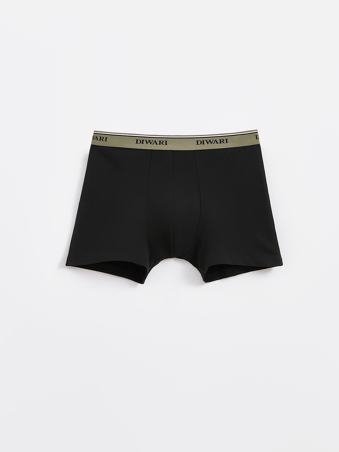DiWaRi Трусы 556962 PREMIUM MSH 1568 (бандероль) black-khaki strip