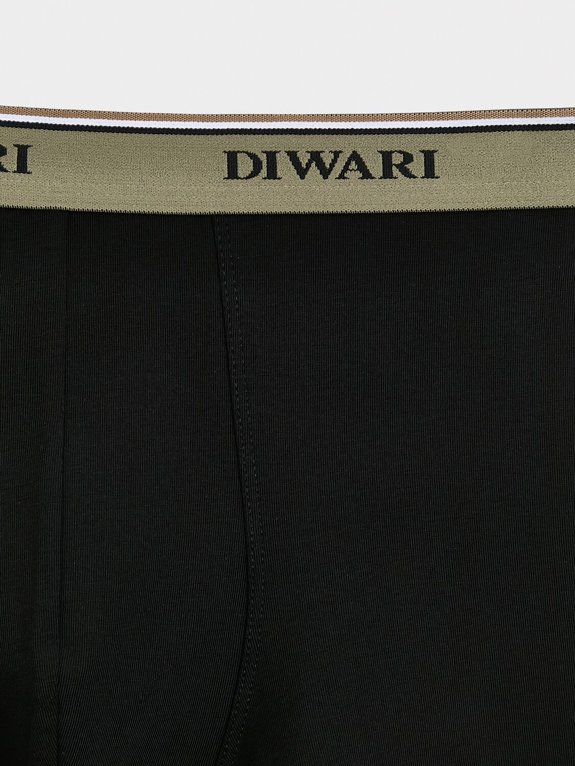 DiWaRi Трусы 556962 PREMIUM MSH 1568 (бандероль) black-khaki strip